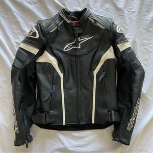 Women’s Alpinestars Stella GP Plus R Leather Motorcycle Jacket - size US 2